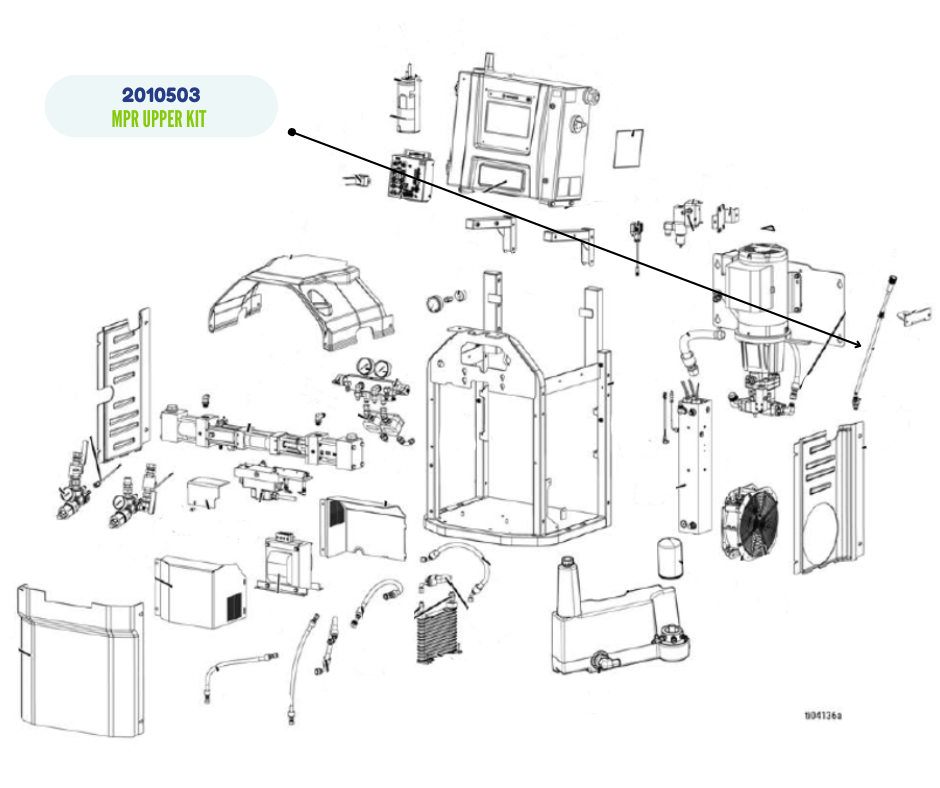 GRACO MPR UPPER KIT (2010503)