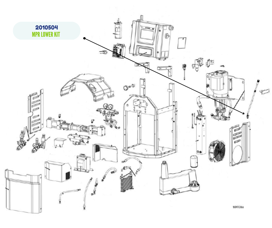 GRACO MPR LOWER KIT (2010504)