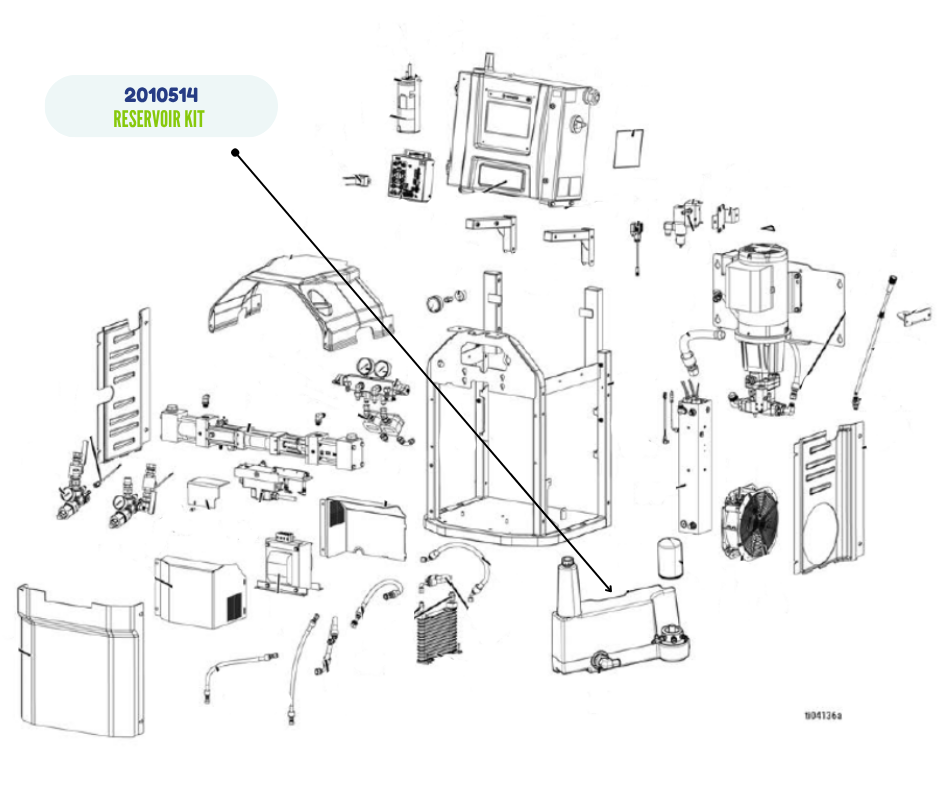 GRACO RESERVOIR KIT (2010514)