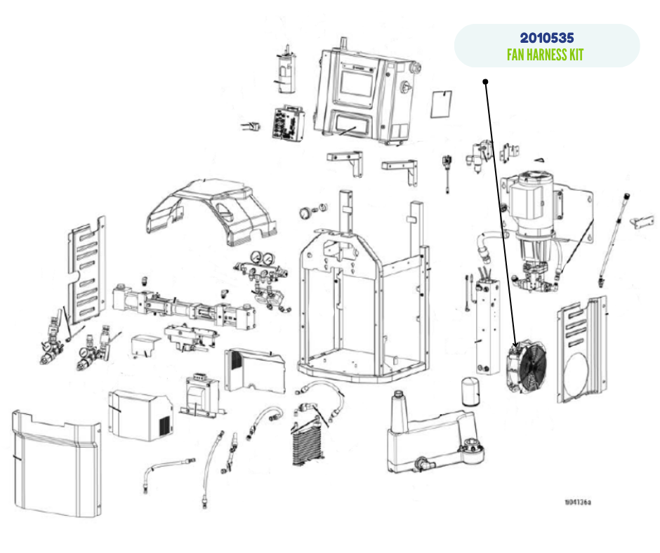 GRACO FAN HARNESS KIT (2010535)