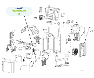 GRACO PRESSURE GUAGE HOSE KIT (2010560)
