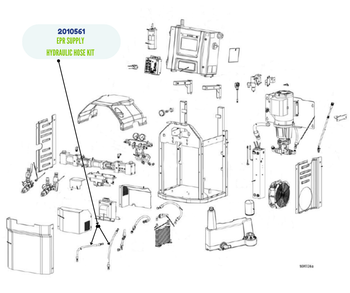 GRACO EPR SUPPLY HYDRAULIC HOSE KIT (2010561)