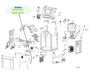 GRACO TANK INLET  SUPPLY HYDRAULIC HOSE KIT (2010563)
