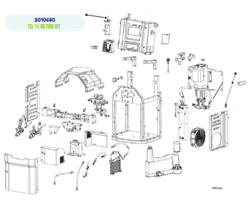 GRACO TSL 3/8 OD TUBE KIT (2010680)