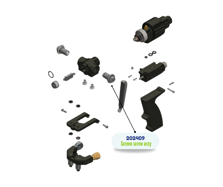SCREEN SCREW ASSY, A, AP2/3 (202409)