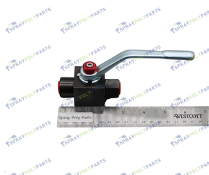 PMC VALVE, BALL, 1/4 NPT, 5000PSI (202430)