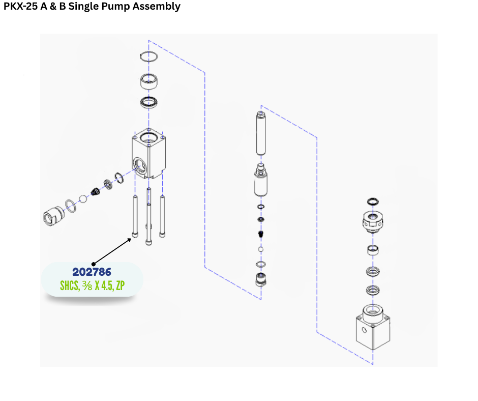 PMC SHCS 3/8 X 4.5 (202786)