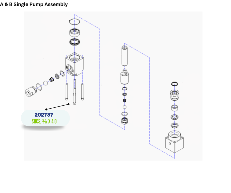 PMC SHCS 3/8 16 X 4.0 ZP ALY (202787)
