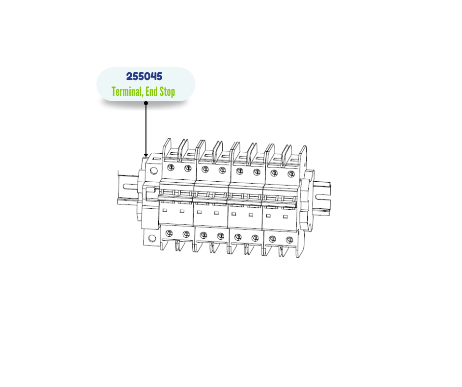 CLAMP END BLOCK KIT (255045)