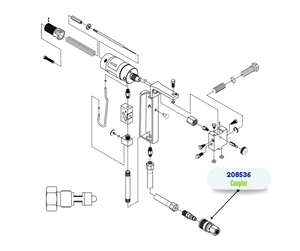 Air Line Quick Disconnect Coupler (208536)