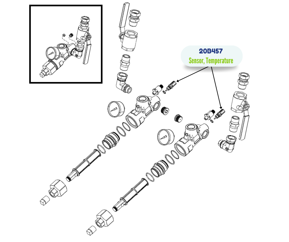 R3 ELITE TEMP SENSOR KIT (20B457)