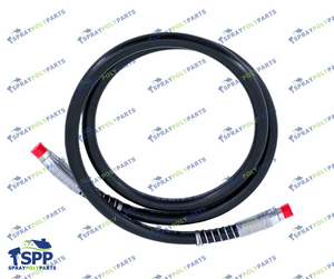 GRACO COUPLED FLUID HOSE 3/4 NPT,3/4 IN ID,10 FT;NYLON (217382)