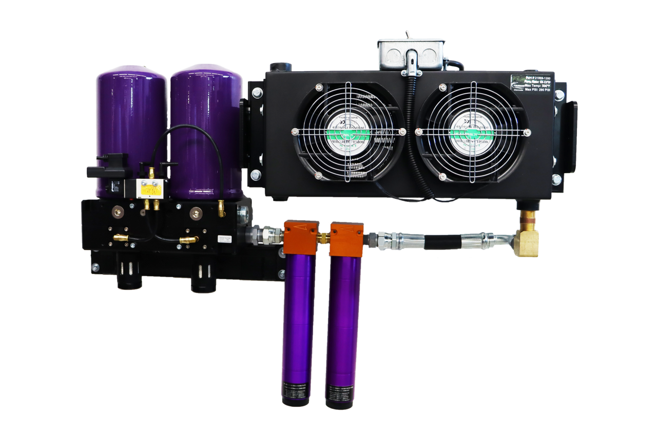 PURE-10 REGENERATIVE DRYER AFTERCOOLER PACKAGE - TSUNAMI (21999-1260)