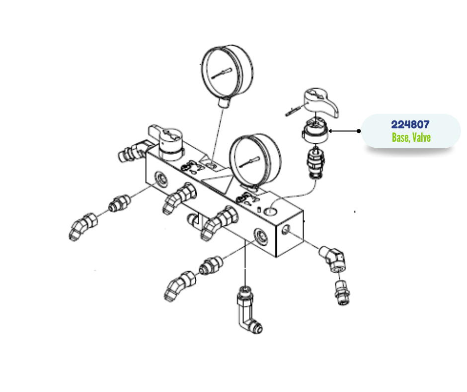 GRACO BASE VALVE (224807)