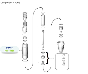 PUMP CYLINDER REPLACEMENT KIT (245413)