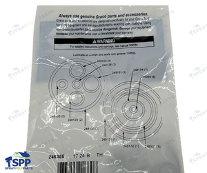 GRACO COMPLETE O RINGS REPAIR KIT (246355)
