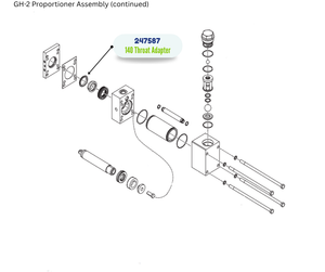 GRACO THROAT ADAPTER (247587) (261874)