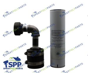Air Supply Kit and Desicant Dryer Kit 2 Supply Hoses T4 Complete Package: Includes 2 Pumps (Carbon Steel) (26D003)