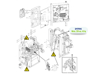 4.0 HP 230 VAC MOTOR KIT (247816)