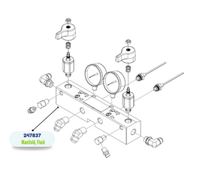 ETCHED INLET FLUID MANIFOLD (247837)