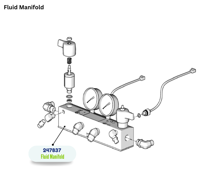 ETCHED INLET FLUID MANIFOLD (247837)
