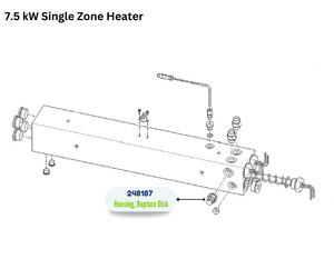 RUPTURE DISK ASSY KIT (248187)