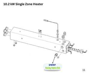 RUPTURE DISK ASSY KIT (248187)