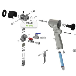 Oring for Graco Fusion CS Spray Gun (248648)