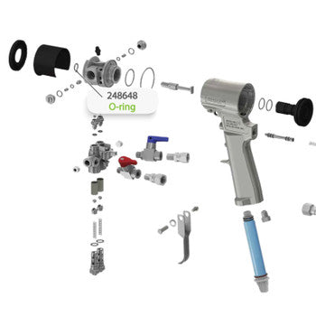 Oring for Graco Fusion CS Spray Gun (248648)