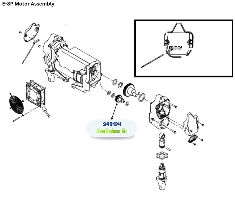 GRACO COMBINATION GEAR REPAIR KIT (249194)