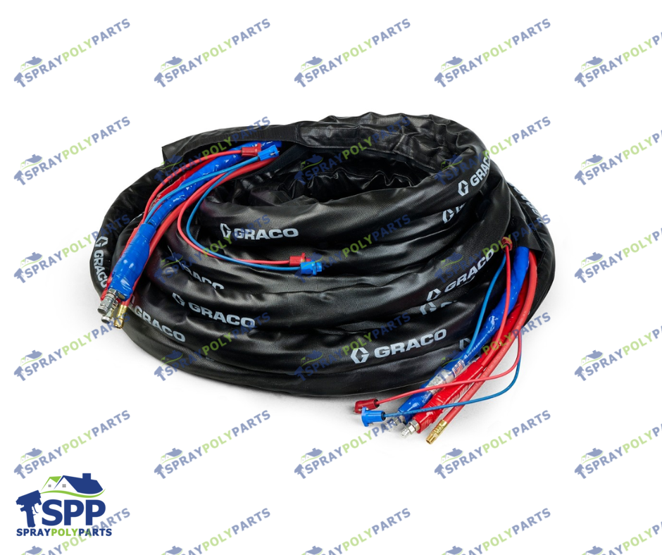 GRACO REACTOR UNHEATED HOSE, 35', 1/4, AIR, UNINSUL (249633)