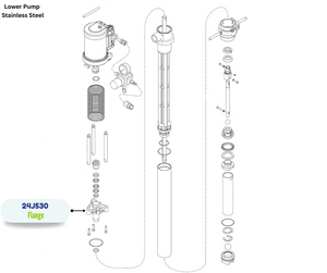 GRACO FLANGE KIT (24J530)