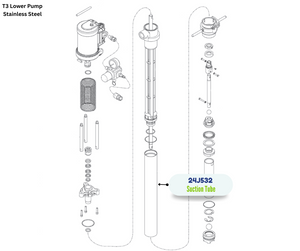 GRACO SUCTION TUBE KIT (24J532)