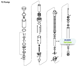GRACO CYLINDER FLUID KIT;T3(24J534)