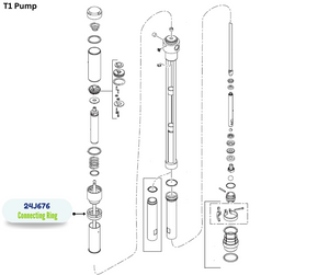 GRACO CONNECTING RING KIT;T1(24J676)
