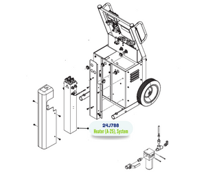 HEATER SYSTEM A25 (6.0KW,230V) (24J788)