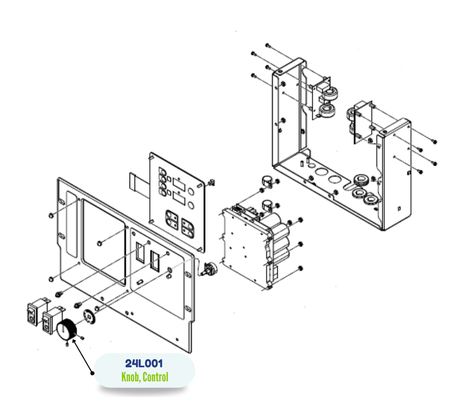GRACO CONTROL KNOB KIT (24L001)