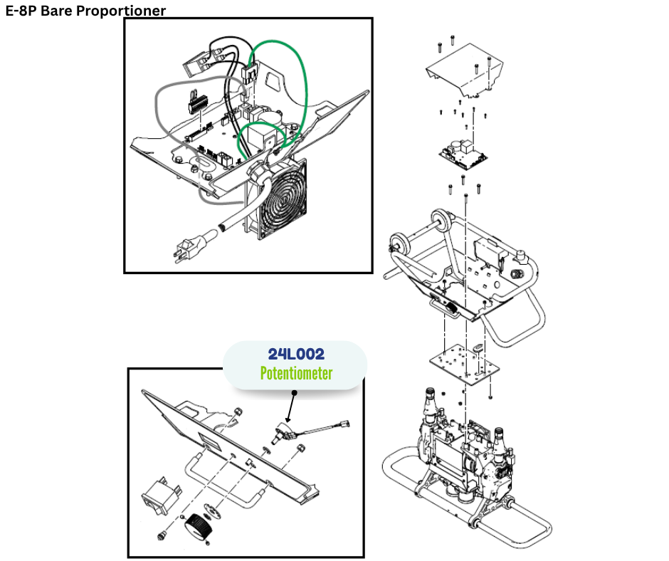 GRACO POTENTIOMETER KIT (24L002)