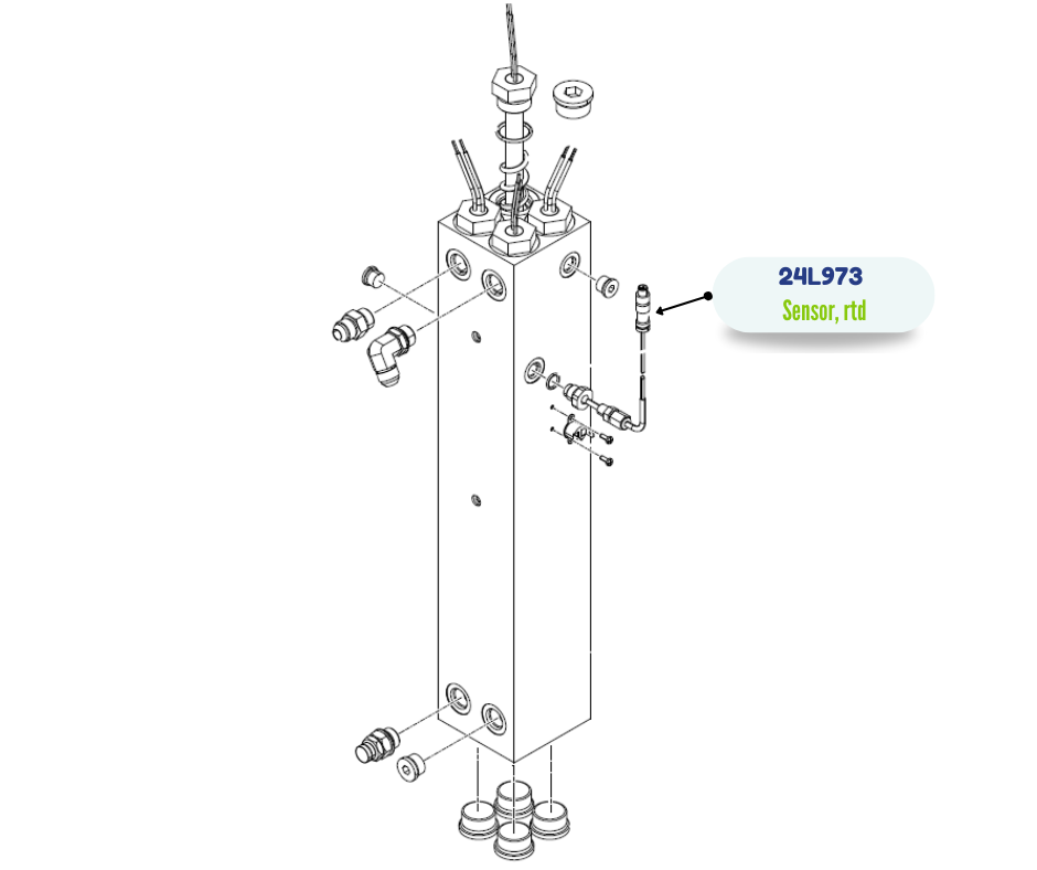 GRACO KIT, HEATER RTD (24L973)