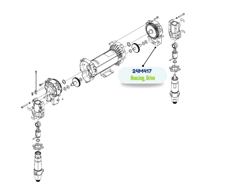 DRIVE HOUSING REPAIR KIT (24M417)