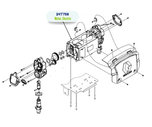 E10HP REPLACEMENT MOTOR KIT (24T758)