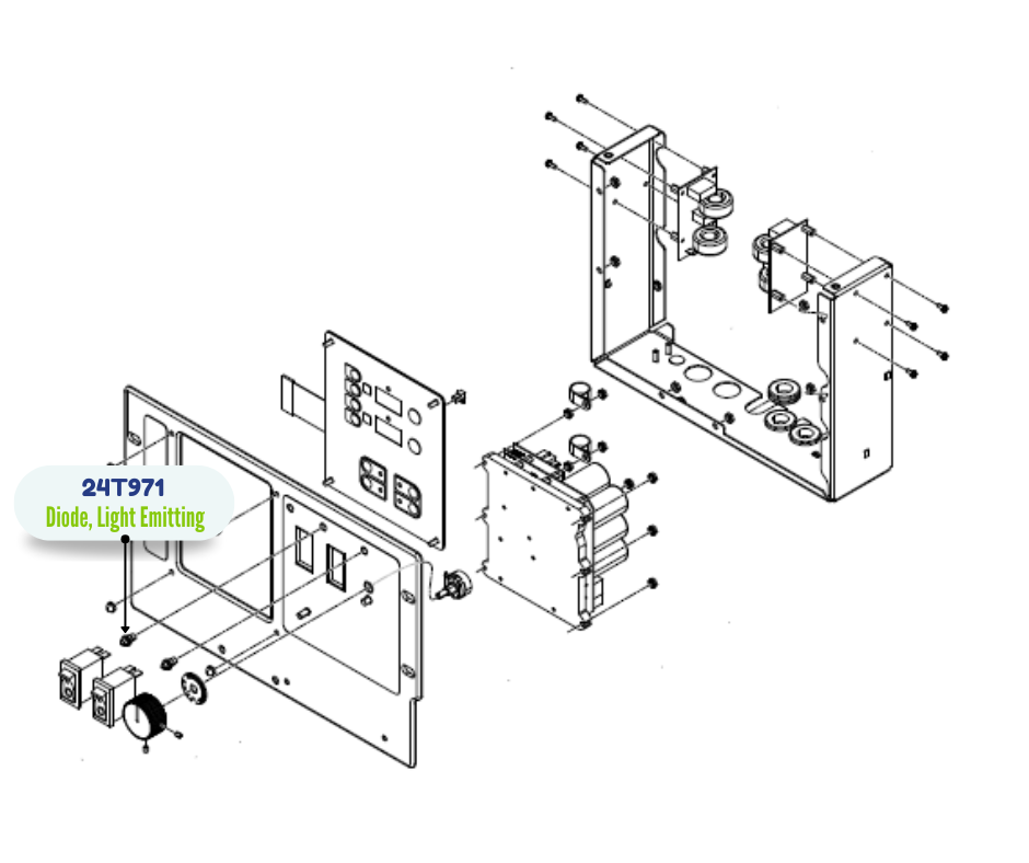 YEL LIGHTEMITTING DIODE KIT (24T971)