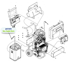 ISO E10HP RECIRC HOSE KIT (24T979)
