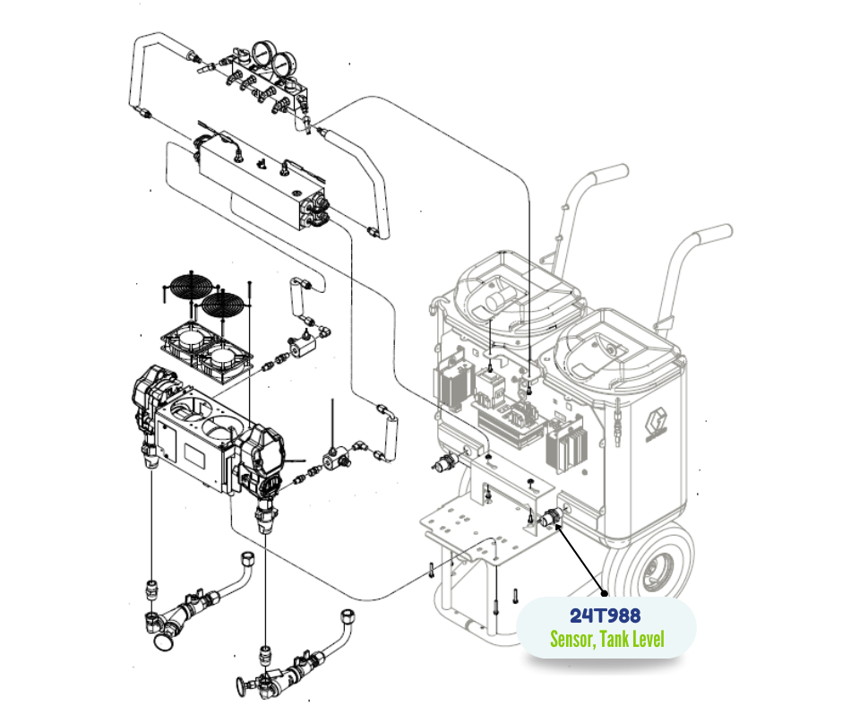 E10HP TANK LEVEL SENSOR KIT (24T988)