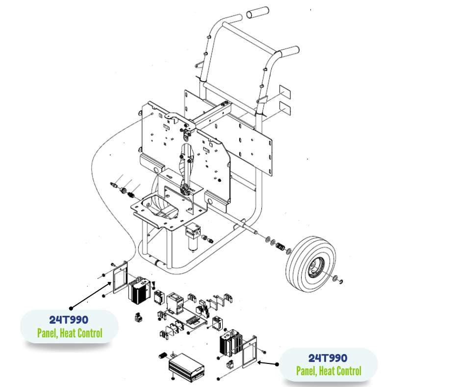 E10HP HEATER CNTRL MOUNT KIT (24T990)