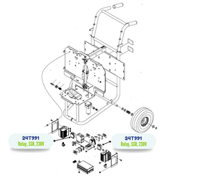 240V SSR RELAY KIT (24T991)