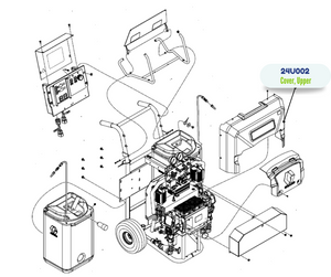 E10HP HEATER COVER KIT (24U002)