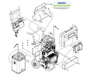 E10HP HOSE RACK GUARD KIT (24U003)