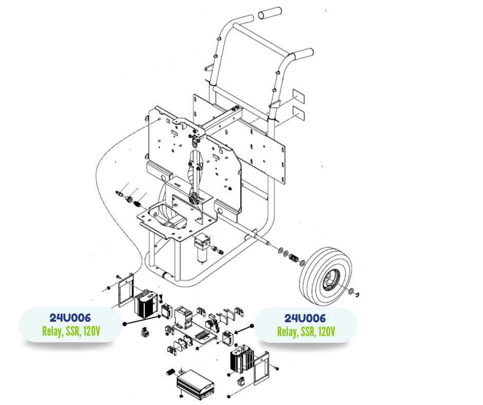 120V SSR RELAY KIT (24U006)