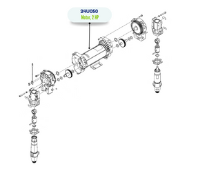 2HP BRUSHLESS MOTOR KIT (24U050)
